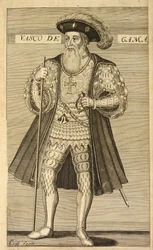 Vasco de Gama aus The Luciad, oder Portugals Historisches Gedicht von Luis de Camoens (ca. 1524?1580). Übersetzt aus dem Portugiesischen ins Englische von Sir Richard Fanshaw (1608?1666). London: Humphrey Moseley